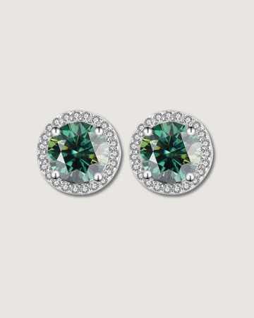 Radiant Moissanite Earrings