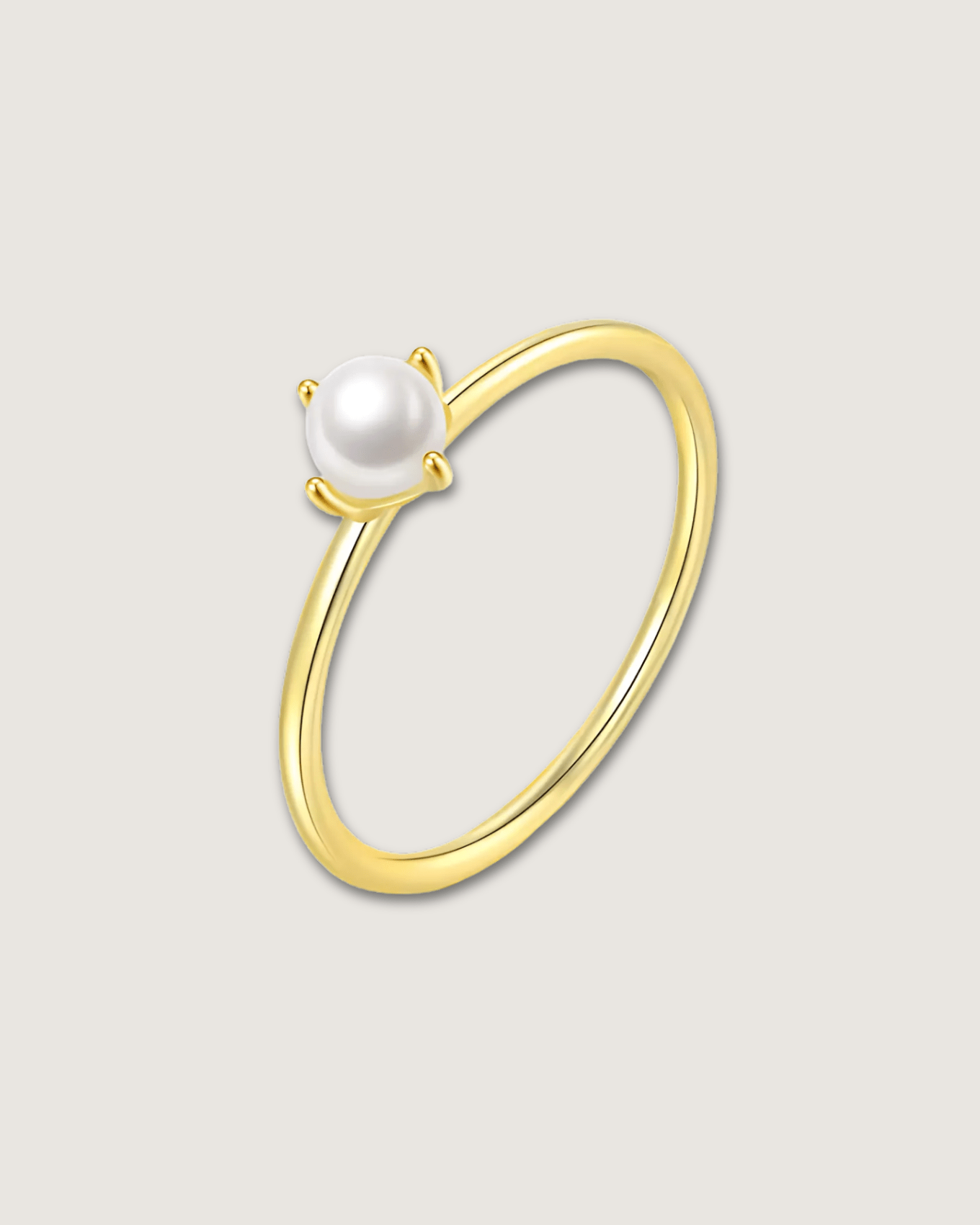 Anillo Pearl Circle