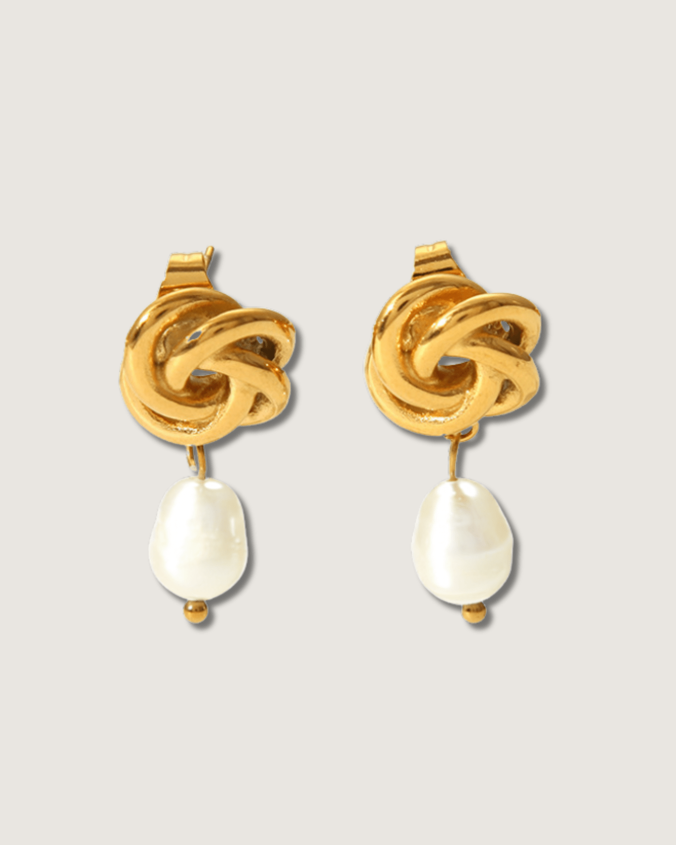 Pendientes Spiral Pearl